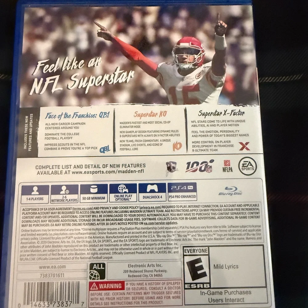 Madden NFL 20 for PS4 - EA Sports Can bundle 3 games together for $14.